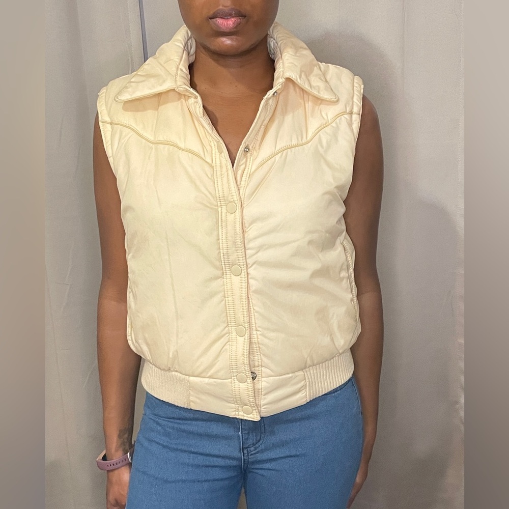 Vintage Foxmoor Cream Women's Vest